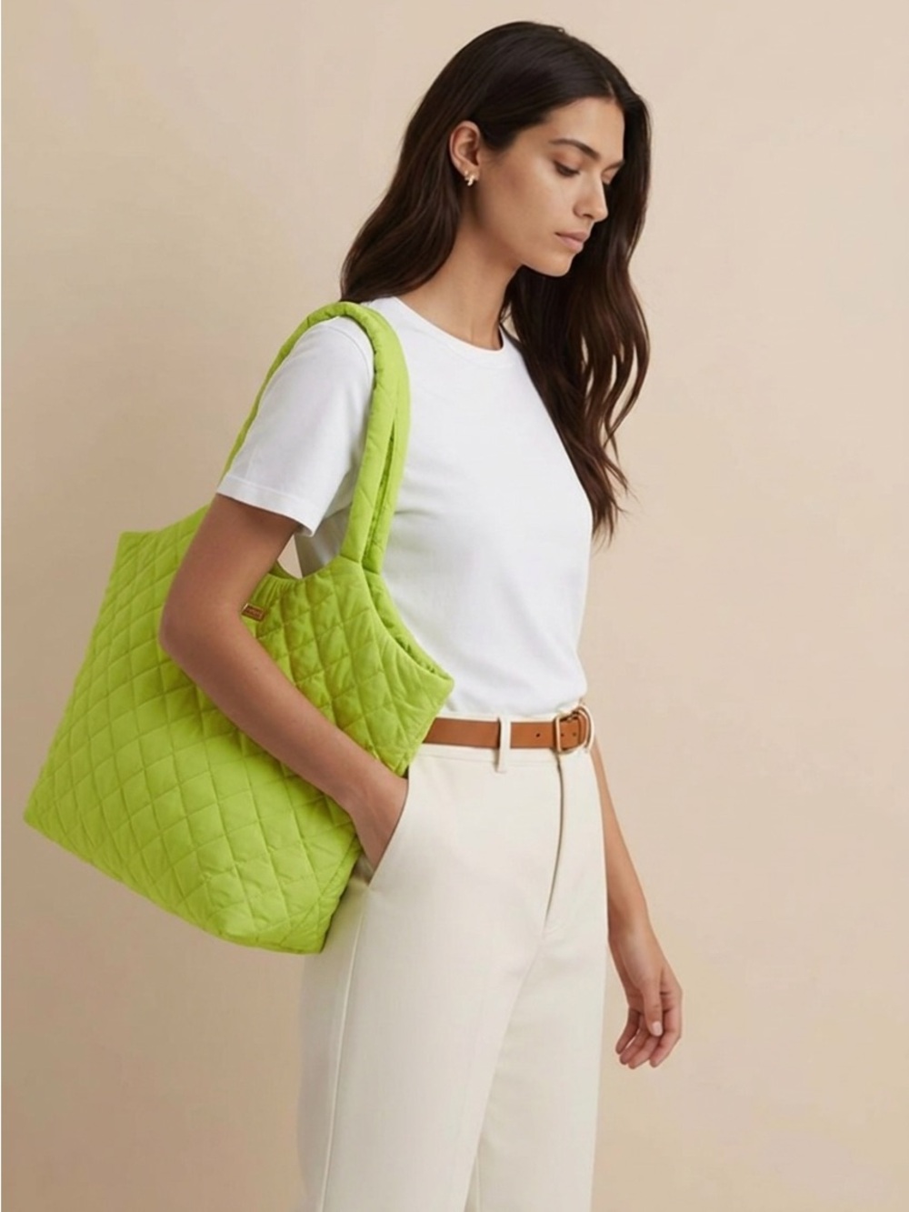 Brand New G by Giuliana Diamond-Quilted Fabric Tote